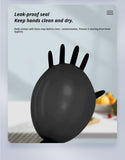 300Pcs Black Nitrile Gloves Medium V1221-XM-DJST-02
