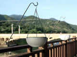 Heavy Duty Outdoor Garden Fence Hook for Lantern, Shepherd's Hook, Bird Feeder, Deck Hanger Stand V1369-AZ3-W-20506