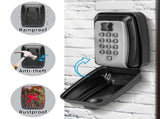 Wall Mounted Lock Box Punch Button Key Lock Box for House Keys Numeric Combination Lock Box for V1366-AZ2-W-05891