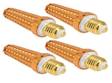 4Pcs LED Corn Light Bulb E27 17W 3200LM Bulb for Indoor Warehouse Basement WorkshopPure White V1294-YM0901-3119210136311