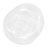 Inflatable Chair Transparent Clear Blow Sofa Seat Funny Indoor Outdoor Blow Up Furniture for Yard V1294-YM0901-3116240034411