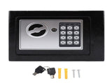 Safe Box with Key Code for Money Documents Steel Construction Small Security Lock Cabinet V1294-YM0901-3117240250711