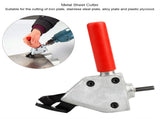 Metal Nibbler Steel Iron Sheet Saw Cutter Cutting Tool Electric Drill Attachment Accessories V1294-YM0727-JY06757