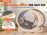Cat Exercise Wheel, Large Cat Treadmill Wheel for Indoor Cats, 35.8 inch Cat Running Wheel with V952-MZMPBJYMSMDBCOLWSV0