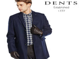 Dents Mens Touchscreen Leather Gloves With Palm Vent Handsewn Detail Cuffs V563-5-9202-BROWN-S