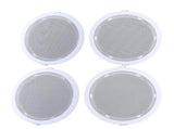 Giantz 6 Inch Ceiling Speakers In Wall Speaker Home Audio Stereos Tweeter 4pcs SPK-CEILING-MSR127X2