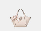 Bagco Noelle Leather Tote-Cream V999-JF012504042-CREAM