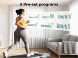 Everfit 3 in 1 Walking Pad Treadmill 12% Incline Under Desk Treadmills for Home Gym 38cm Belt Green TMILL-380-2INC-GN