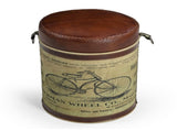 CYCLINDRICAL BICYCLE OTTOMAN V742-M15196
