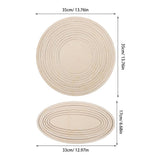 2Sets Khaki Wooden Pottery Tool Set with Circle Cutting Guide for Precision Clay Sculpting V1366-AZ2-W-21007
