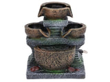 Indoor Fountain Three Layer Design USB Power Elegant Style Fashionable Decorative Home Ornaments for V1294-YM0715-3111210440411