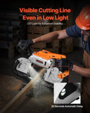 VEVOR Portable Cordless Band Saw 5-Inch Deep Cut Variable Speed V952-WSBXSDJCS20AWD78R001V9