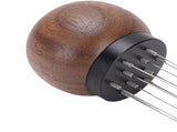 Needle Type Coffee Distributor Stainless Steel Walnut Wood Coffee Tamper for Coffee Machine Supplies V1294-YM0901-3118250058213