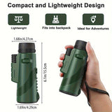 HD Monocular Telescope with Phone Holder and Tripod V728-LP601099747992349