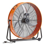 Drum Fan 30 Inch High Velocity Industrial Use 3-Speed 13000CFM for Warehouse V952-GYLSFS30YCACB1SPBV3