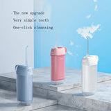 Pink Advanced Portable Water Flosser - USB Rechargeable Cordless Oral Irrigator, 3 Modes, IPX7 V888-ELOSUNG27439