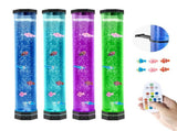 Bubble Tube Lamp 16 Color 80 cm Sensory Aquarium Lamp for Relief Calming V952-LDSQPDLS32YCAW2BD001V9