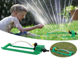 Lawn Sprinkler, Oscillating Sprinkler with 18 Hole Brass Nozzles, Water Sprinkler for Lawn & Garden V1366-AZ2-W-13149