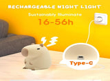 Cute Capybara Night Light and White Noise Sound Machine with Bluetooth Functionality for Bedroom V1258-DP02-C-595