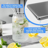 2PCS Large Ice Packs for Lunch Boxes Reusable Stainless Steel Ice Packs, No Water Needed, for V1107-133-53353