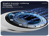 Electric Heated Gua Sha Massager - USB Rechargeable Red Light Cupping Device with 8 V888-ELOSUNG55105-3