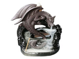 Dragon Backflow Incense Burner Waterfall Incense Holder Aromatherapy Ceramic Incense Burner with V1366-AZ2-W-19990