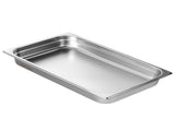 6 Pack Hotel Pans, Full Size Anti-Jam Steam 0.8mm Thick Stainless Steel Restaurant Steam Table V952-11QCCPWG25YCP9ZNIV0
