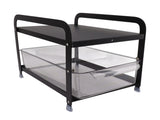 Cup Storage Organizer Shelf 2 Tier Pull Out Countertop Organizer Multifunctional Desktop Storage V1294-YM0710-3117230264111