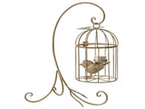 Birdcage on Stand Candle Holder 42cm V637-16819CDL