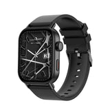 Men'S Square Watch Fashion Watch Australia Date Display Watch Black Dial Watch - Black - Size 01 V1403-937-60841-BLK-01