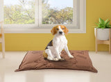 Aussie Made Comfy Pet Bed Futon Dog 90cm Wool Blend Medium - Brown D0181