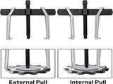2-Jaw Gear Puller, 10 Inch Two Claws Puller Tool, Adjustable Steel Bearing Pulling Device, Heavy V1259-DP01-A-973