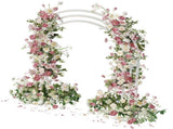 Metal Wedding Arch Garden Arbor Floral Stand Indoor/Outdoor V178-66791