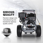 JET-USA 5000PSI Commercial Petrol Powered High Pressure Washer, 15HP 420cc, Italian Made Adjustable V219-PRWPTLJETC870