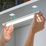 Motion Sensor Night Light LED Night Light Bar Home Lighting Garden Lighting - Silver - Size 40CM V1106-124-85187-SLR-40CM