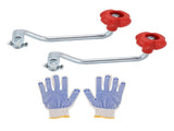 2PCS Universal Trailer Jack Handle Replacement Jack Crank for Most Jacks Trailer Gardening V1294-YM0901-3111250073411