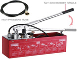 Hydraulic Pressure Test Pump 50 Bar Hand Pressure Test Pump 726 PSI 3.2 Gallon Tank 45ML 1/2" BSP V952-50KGSDSYB00000001V0