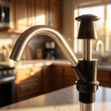 Hand Water Pump for Caravan Manual Faucet Screw on Portable Pump for Outdoor Use V1366-AZ2-W-21407