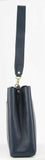 Morrissey Ladies Italian Structured Leather Cross Body Handbag Bag Womens - Navy V563-MO-3160-NAVY