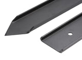 Fence Post Repair Kit Heavy Duty Steel Stakes Anchor Ground Spike for Inclined Broken Wooden Fences V1294-YM0901-3111250030911