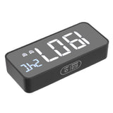 LED Mirror Digital Alarm Clock Large Screen Intelligent Brightness Adjust Snooze Function Power Off V1294-YM0703-3113230031511
