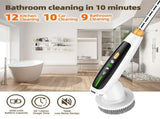 Simple Millet Style Powerful Torque Silent Extendable Smart-Sensing Electric Cleaning Brush V888-ELOSUNG28526