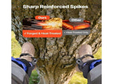 Tree Climbing Spikes Set, Height-Adjustable Tree Climbing Gear with Straps & Waist Harness, 159 kg V952-XPSZZZHKJCKSUJVZX002V0