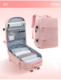 Multi-Compartment Travel Backpack with Shoe Storage and Wet-Dry Separation V888-ELOSUNG10937