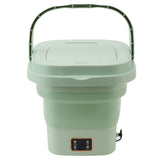 9L Portable Washing Machine Foldable Small Laundry Machine Automatic Baby Underwear Washing Machine V1294-YM0901-3113230415311