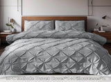 Grey Lorette Marigold Quilt / Doona / Duvet Cover set V745-AQ08164K3