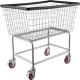 VEVOR Wire Laundry Cart Wire Laundry Basket 4.5 Bushel Heavy Duty w/ 5'' Wheels V952-XYCDG200F-D000001V0