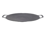 Round BBQ Grill Pan Anti Stick Coating Induction Cooker Griddle Plate for Outdoor Camping Picnic V1294-YM0901-3118260021611