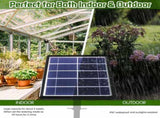 15m Solar Irrigation System with Timer, Automatic Drip Kit, Anti-Siphon, for Garden Greenhouse V1188-MS-325-0541