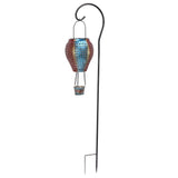 Hanging Solar Lantern Retro Hollowed Fire Balloon Style Warm Romatic Garden Solar Light for Outdoor V1294-YM0703-3111230123511
